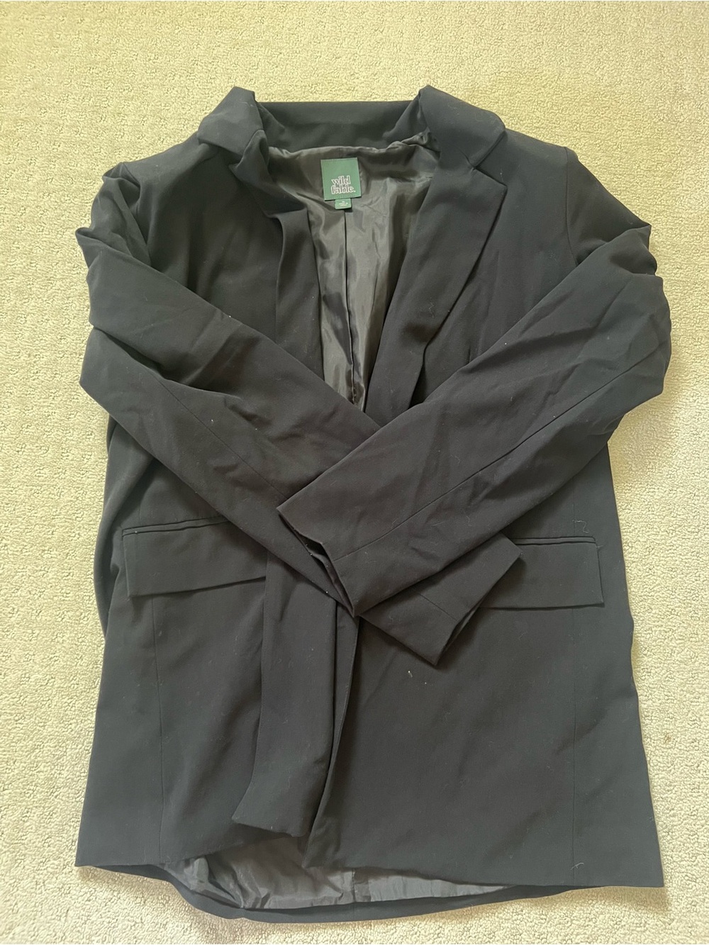 wild fable Black Lightweight Men's Blazer Jacket
